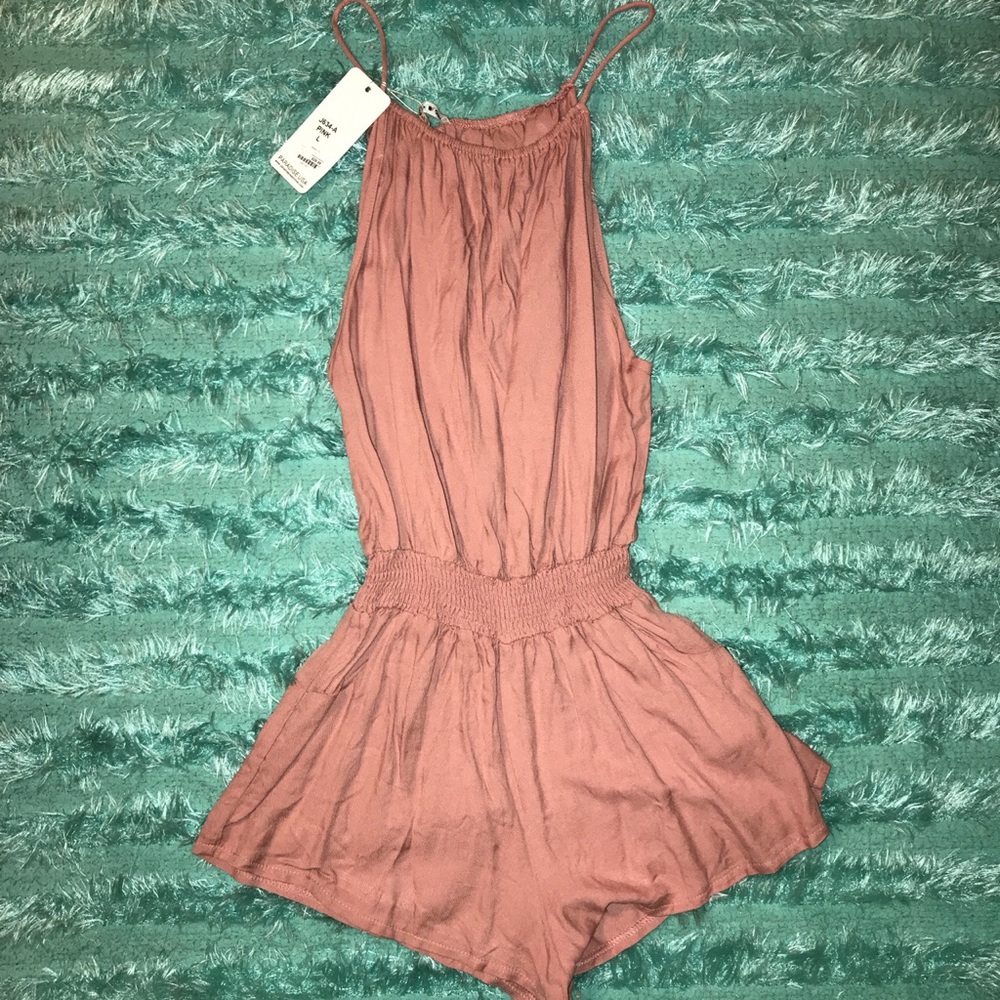 Pink romper